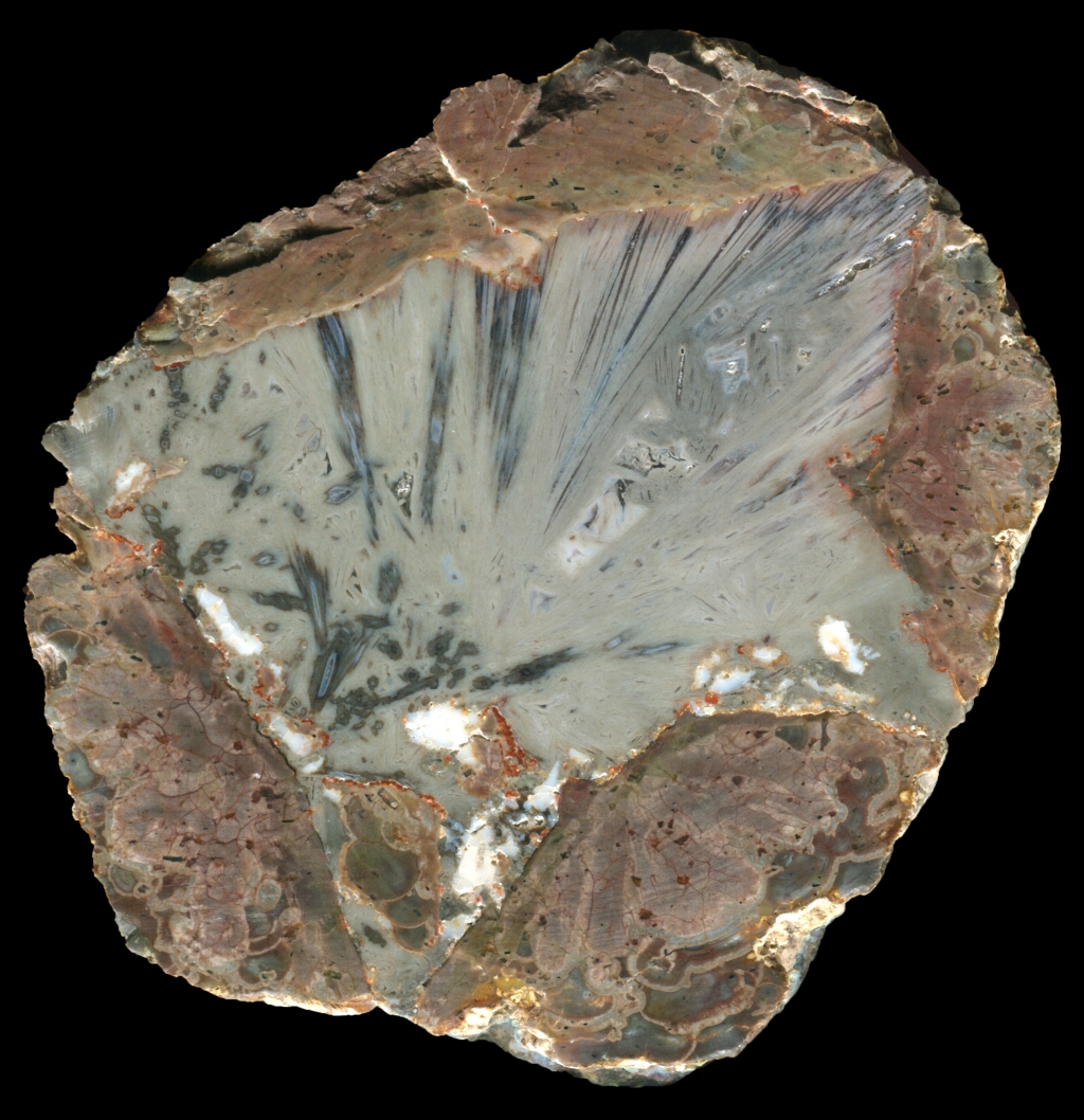 Susuz Thunderegg with Dense Grey Sagenite