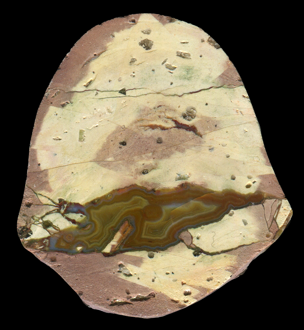 Tiny Bell-Shaped Agate Creek Thunderegg