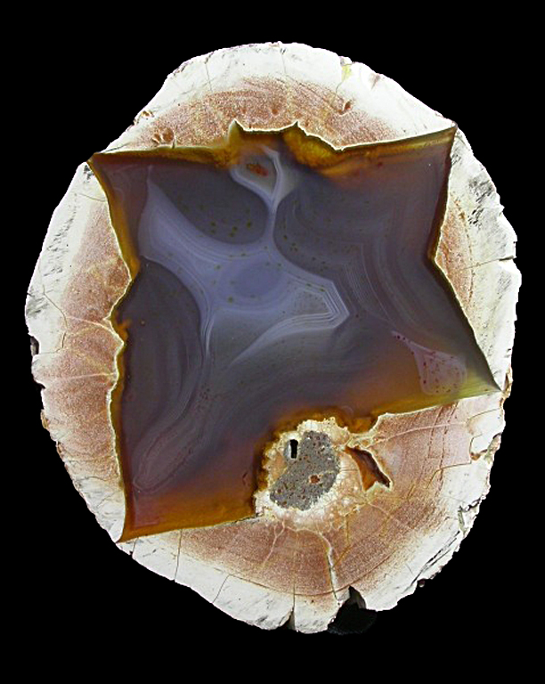 Beautiful Swirling Mount Hay Thunderegg