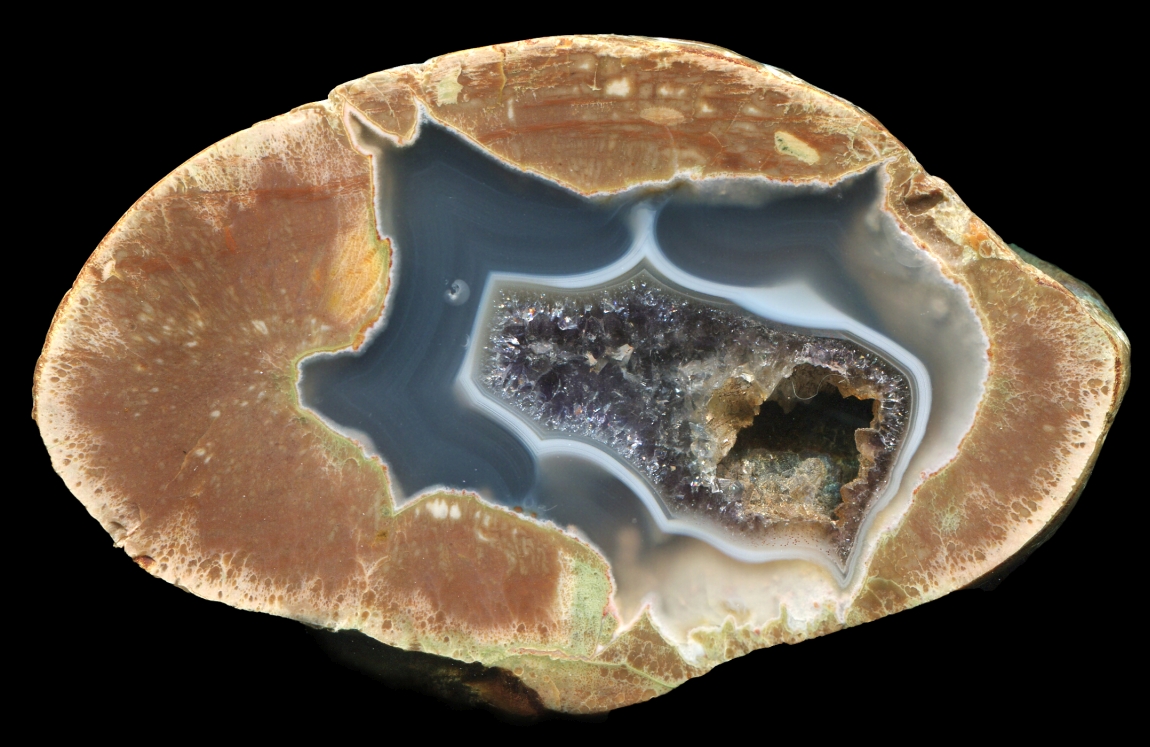 Mount Hay Thunderegg with Amethyst