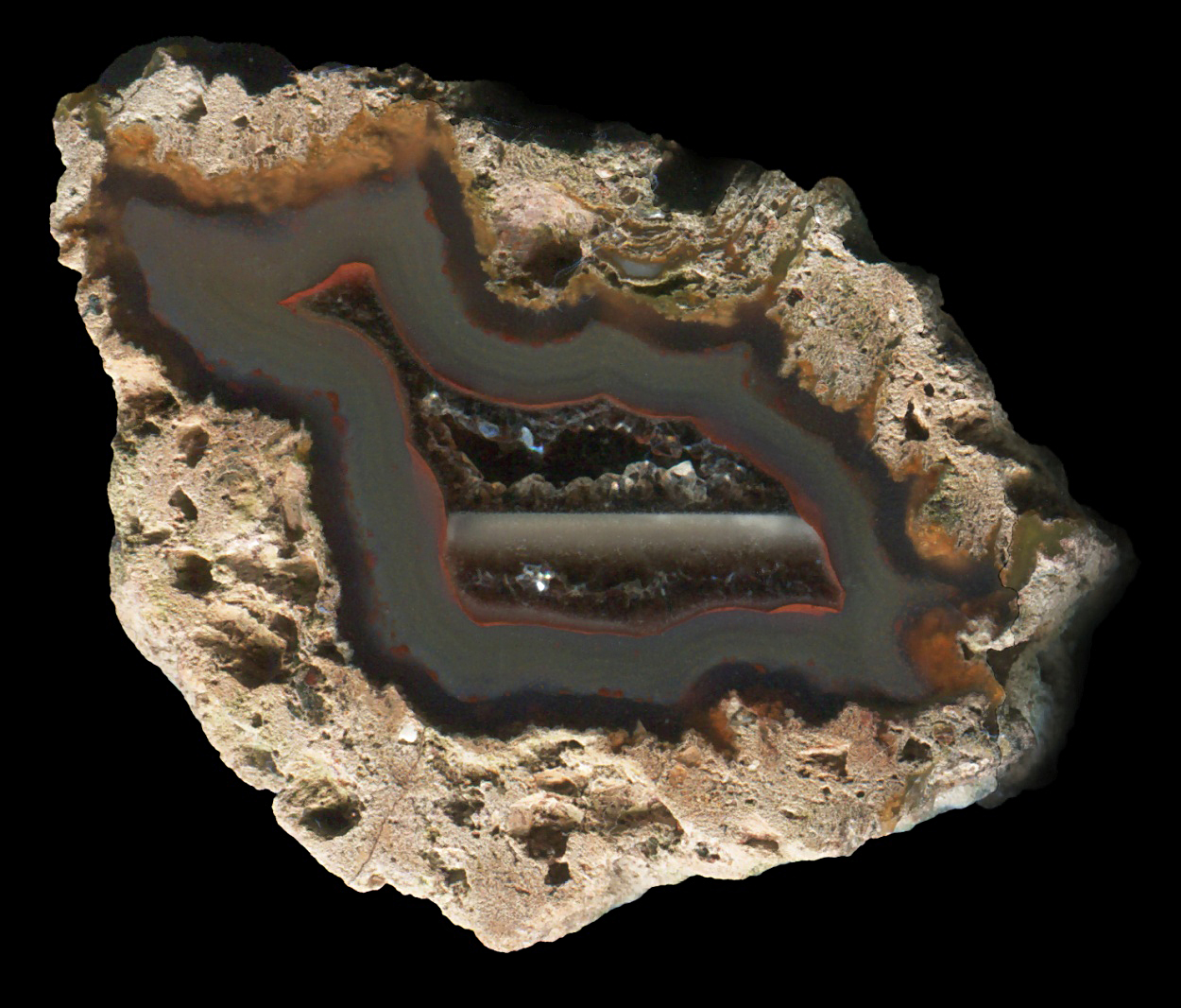 Pujiang Thunderegg with Subtle-Coloured Core