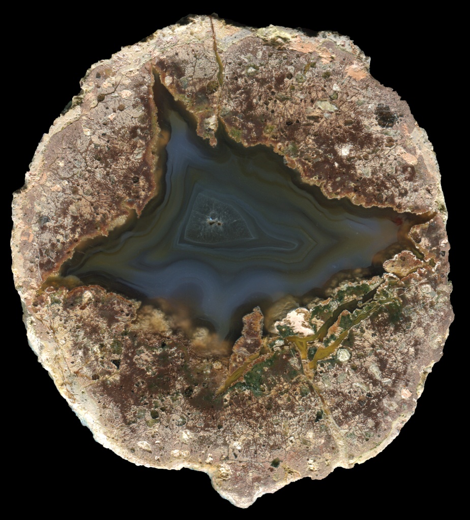 Pujiang Thunderegg with Rich Clear Agate