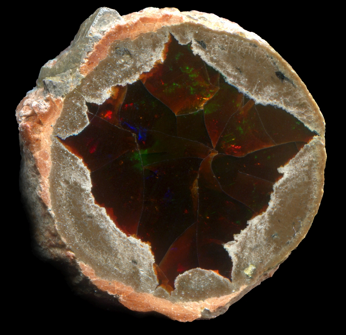 Classic Yita Ridge (Mezezo/Shewa) Thunderegg with Chocolate Opal