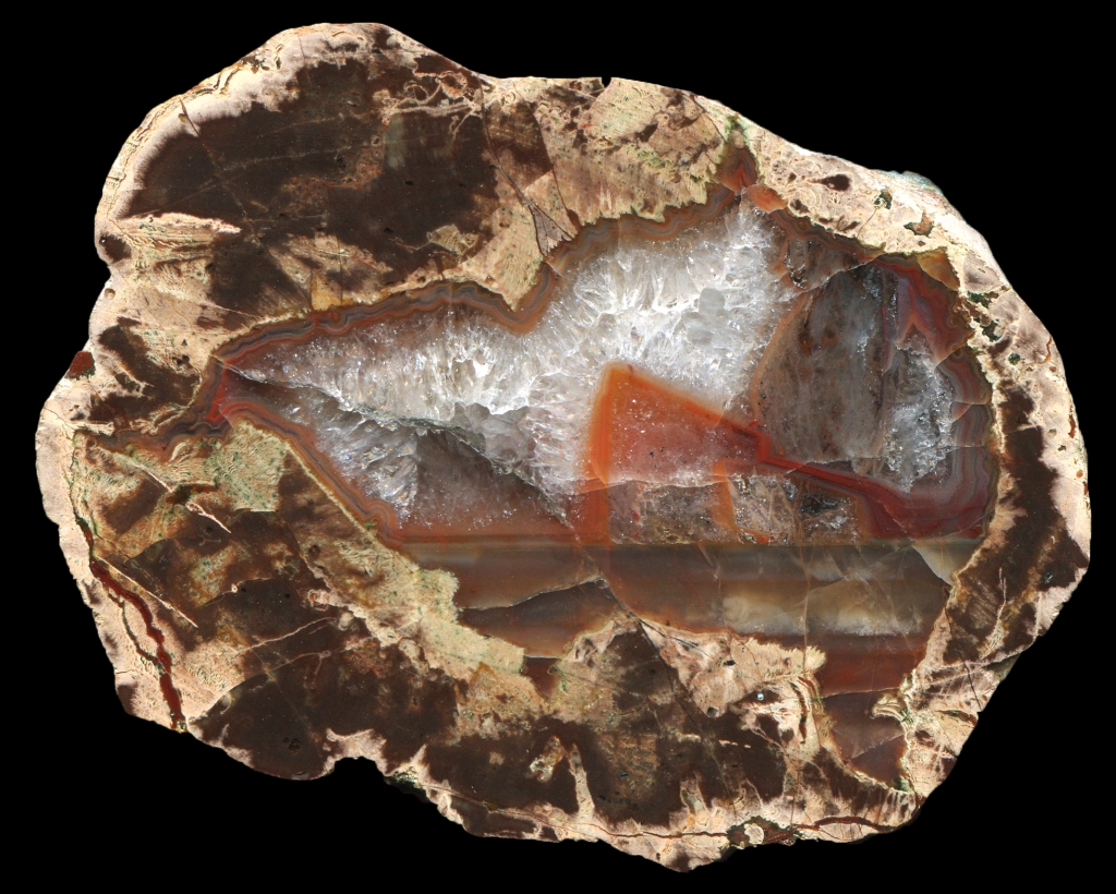 Esterel - Plateau de Grane Thunderegg with Pseudomorphs