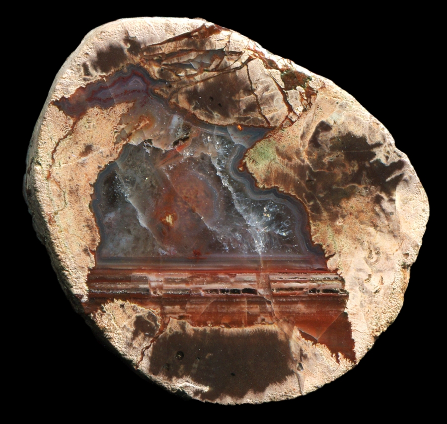 Esterel - Plateau de Grane Thunderegg with Decayed Leveling Lines