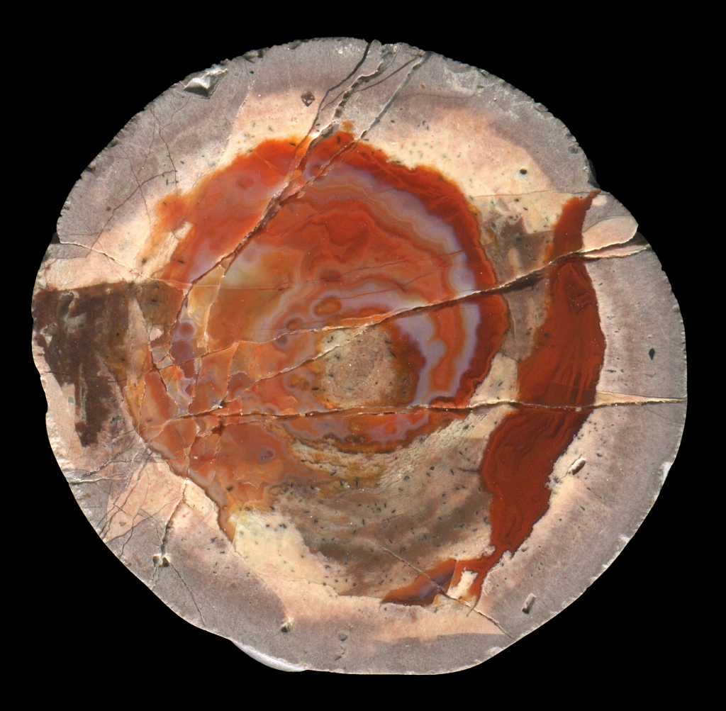 Small Red Esterel Specimen from an Unknown Location