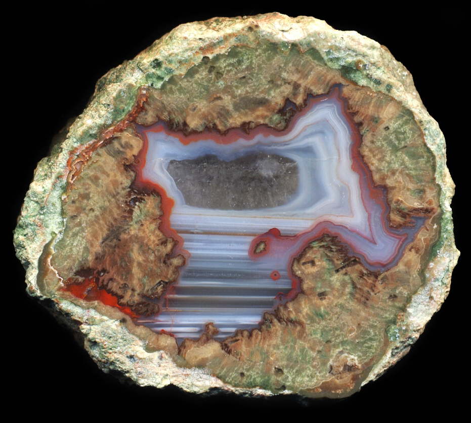Esterel La Vigne Thunderegg with Milky Agate