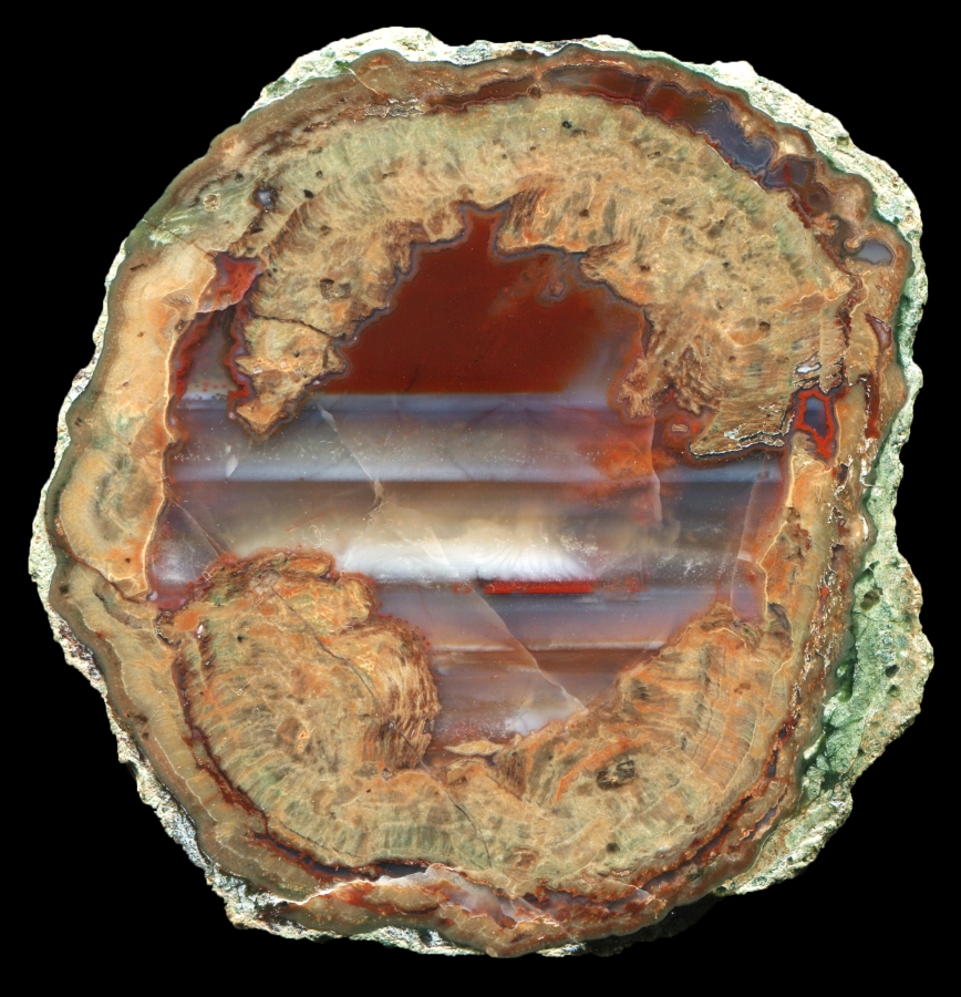 Large Esterel La Vigne Thunderegg with Wide Banding