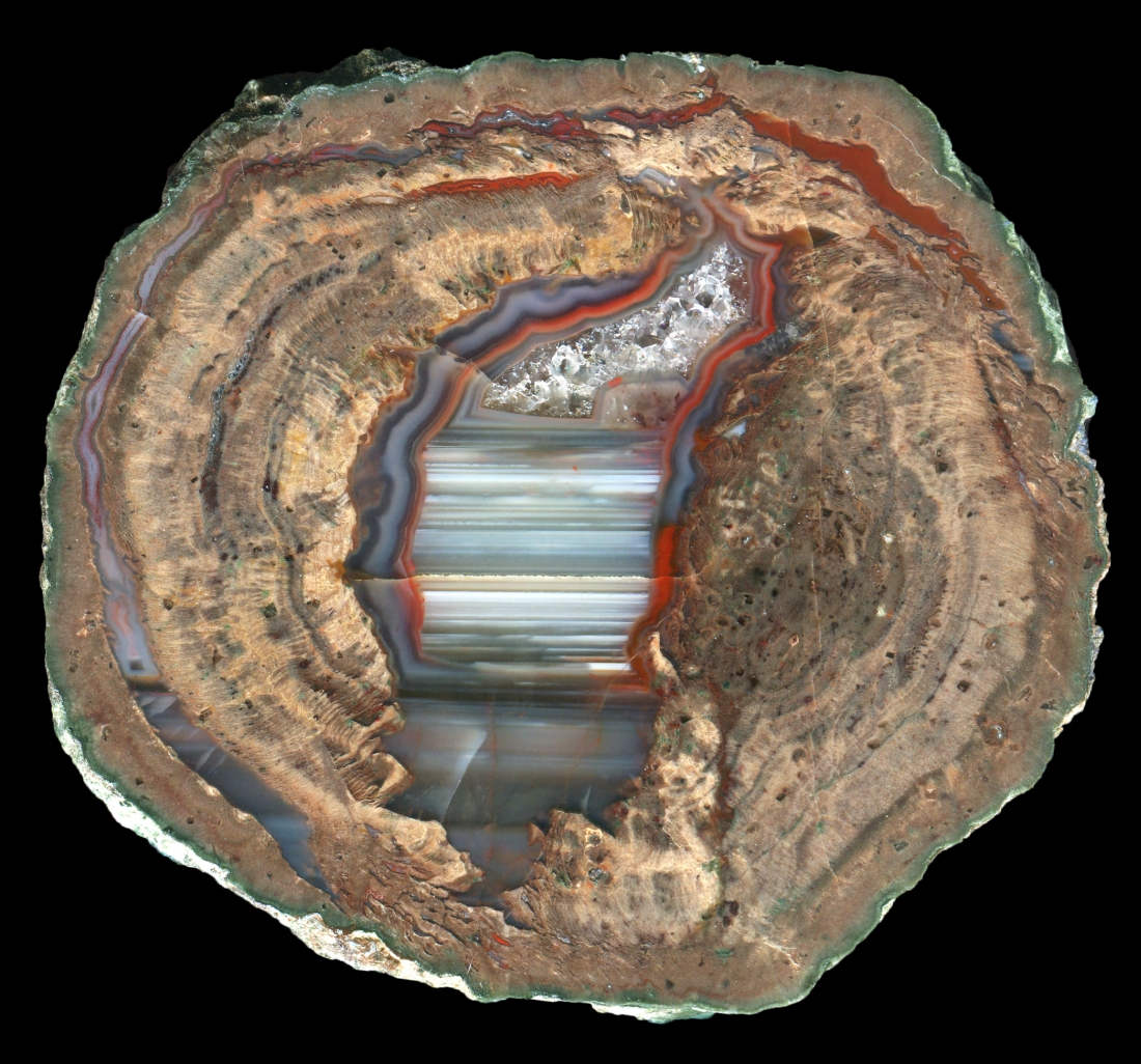 Larger La Vigne Thunderegg with a Fine Waterline Core
