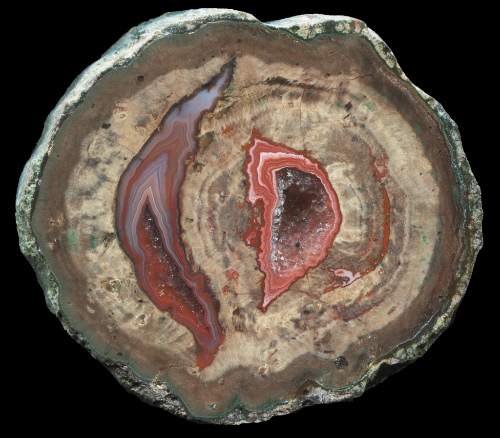 Beautiful Double-Core Esterel La Vigne Thunderegg - Two Flames