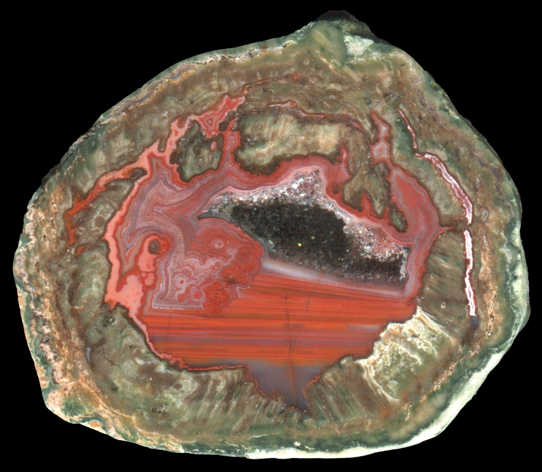 La Vigne Thunderegg with Complex Red Core