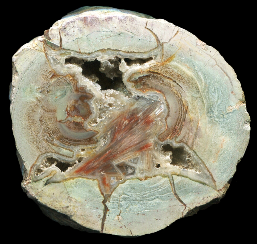 Eckenfels Geode with Pseudomorphs