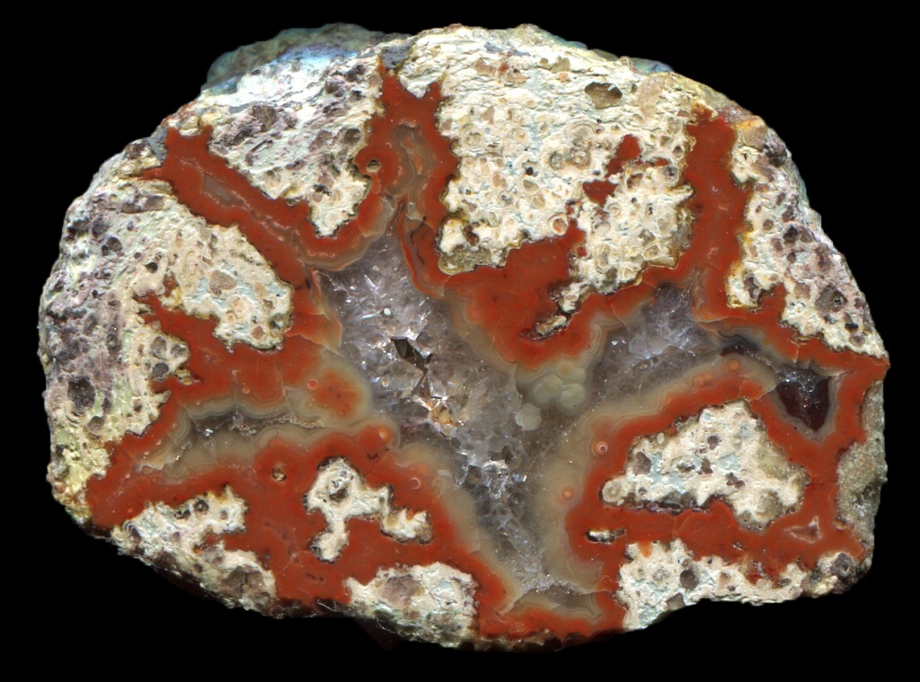 Sailauf: Rehberg Thunderegg with Fiery Red Agate