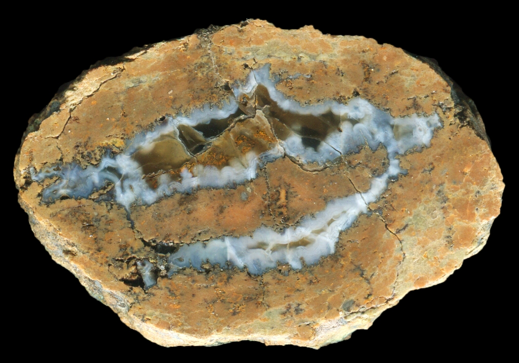 Bergisches Land Thundereggs with Bi-Coloured Agate