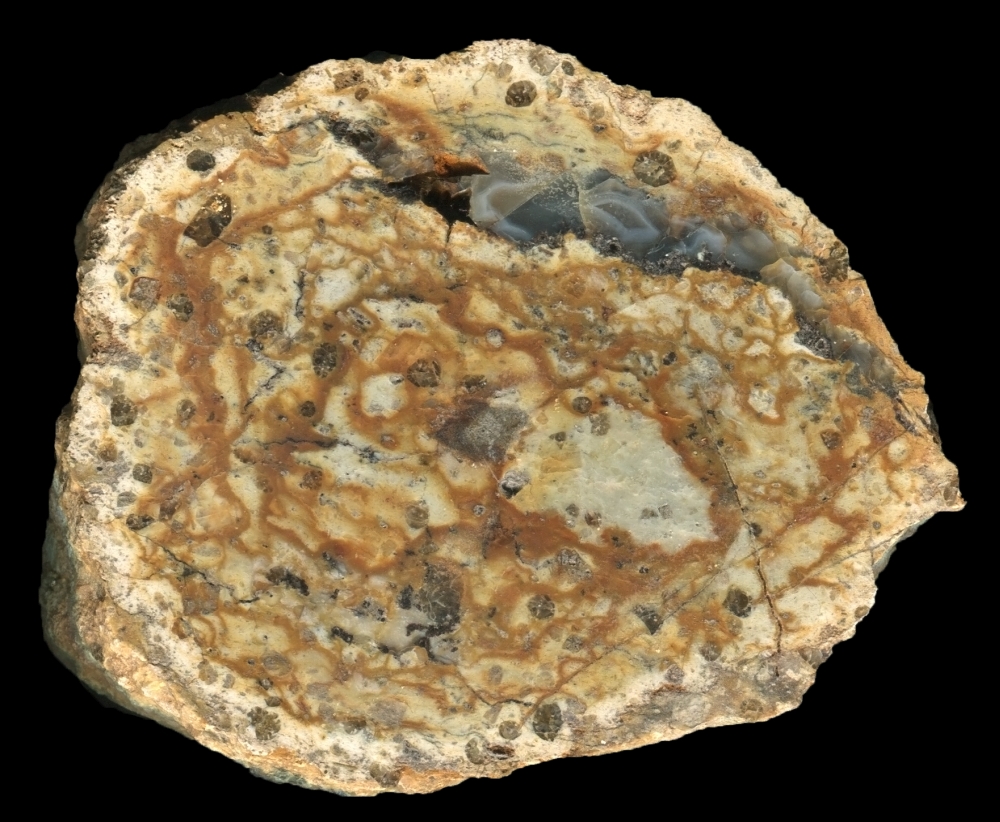Wingeshausen Thunderegg with Marbled Matrix and Agate