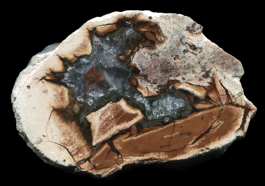 Classic Teufelskanzel Thunderegg With Complex Core
