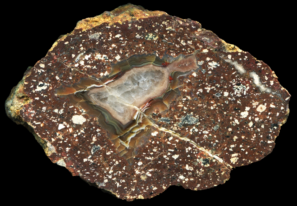 Beautiful Bockwitz Thunderegg with Healed Crack