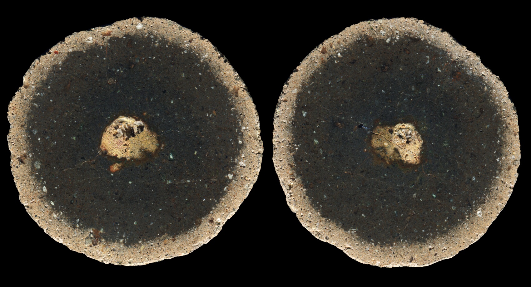 Larger Chemnitz-Altendorf Thunderegg with Deep Grey Matrix