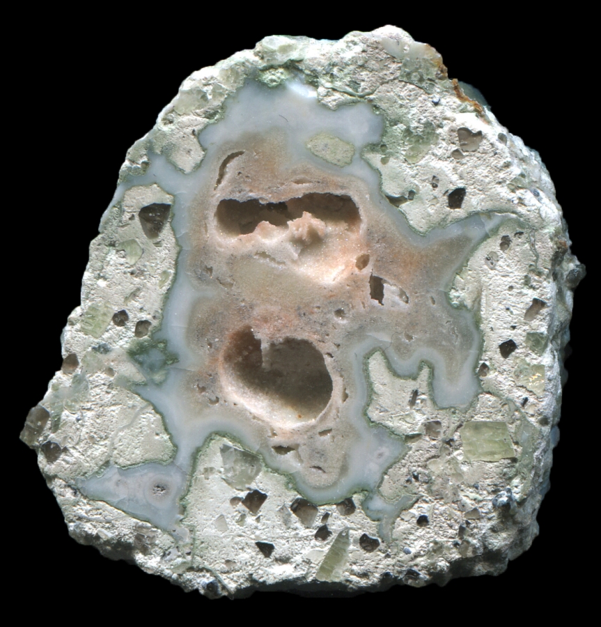 Small Querbitzsch Thunderegg with Round Hollows