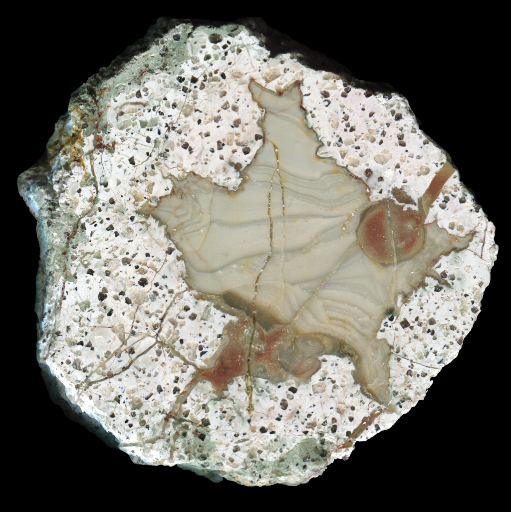 Querbitzsch Thunderegg with Banded Silicified Mud