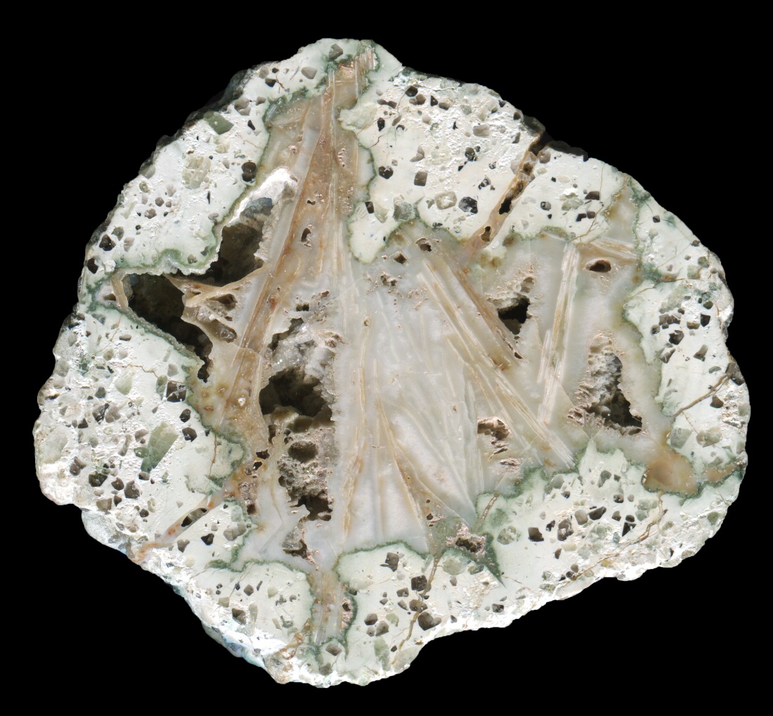Pale Querbitzsch Thunderegg with Barite