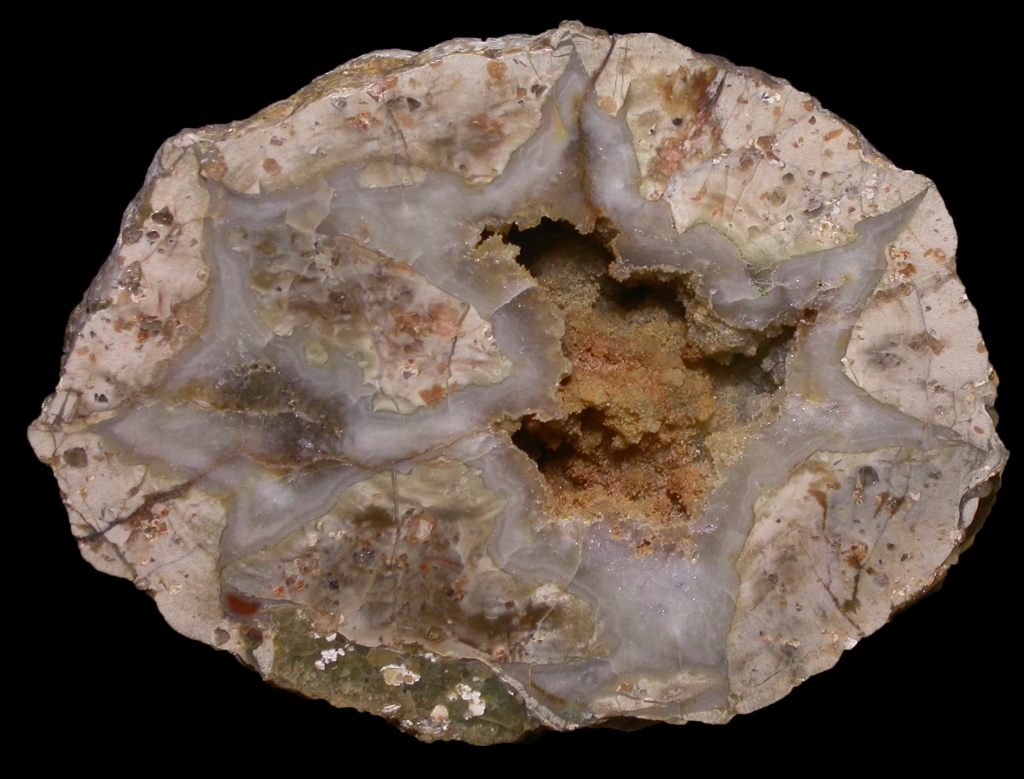 Schmiedeberg by Dippoldeswalde Thunderegg with Hollow