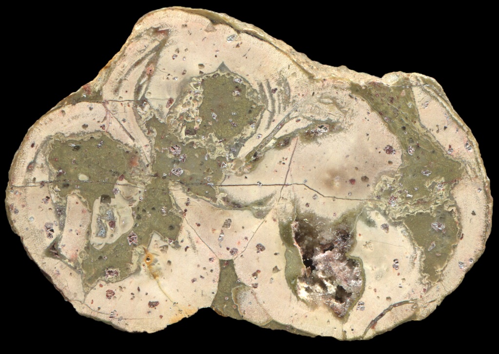 Schmiedeberg by Dippoldeswalde Specimen with Greenish Silicifed Mud