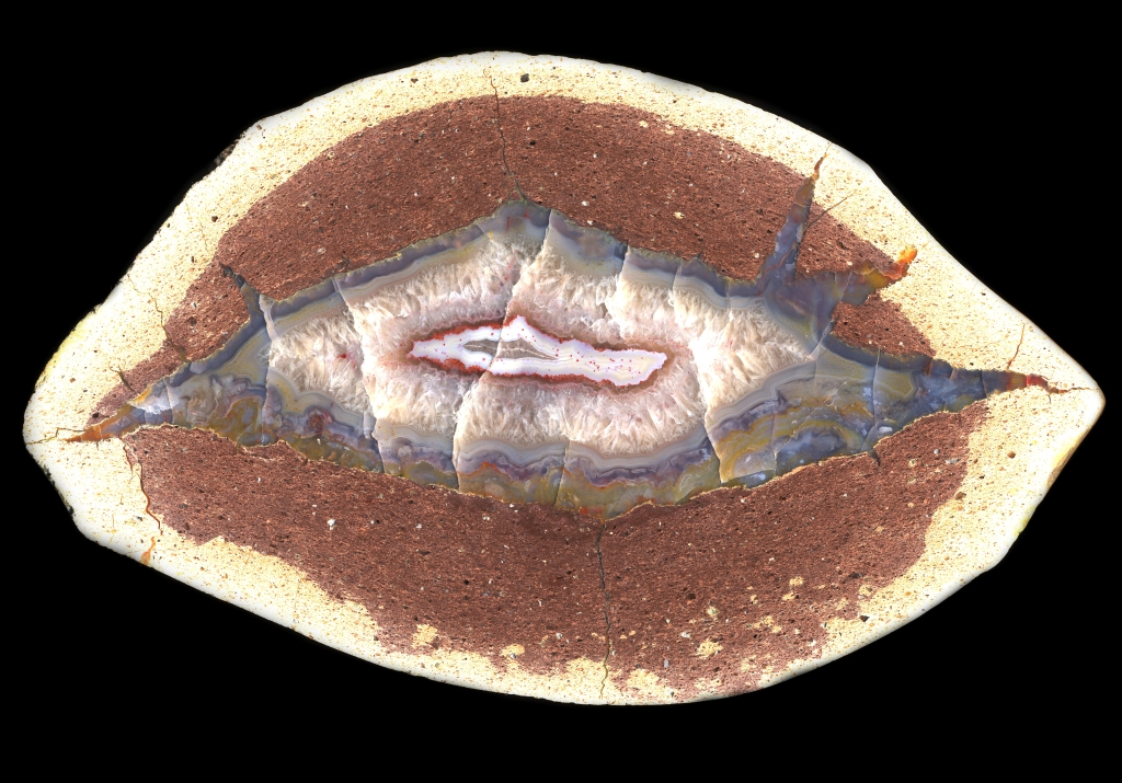 Massive St Egidien with Creamy Crystalline Centre