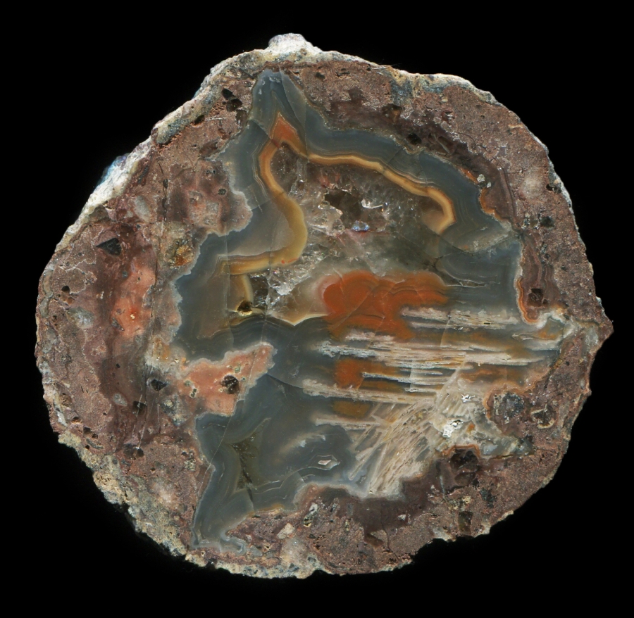 Small Köpfchen with Rare Agate Colour
