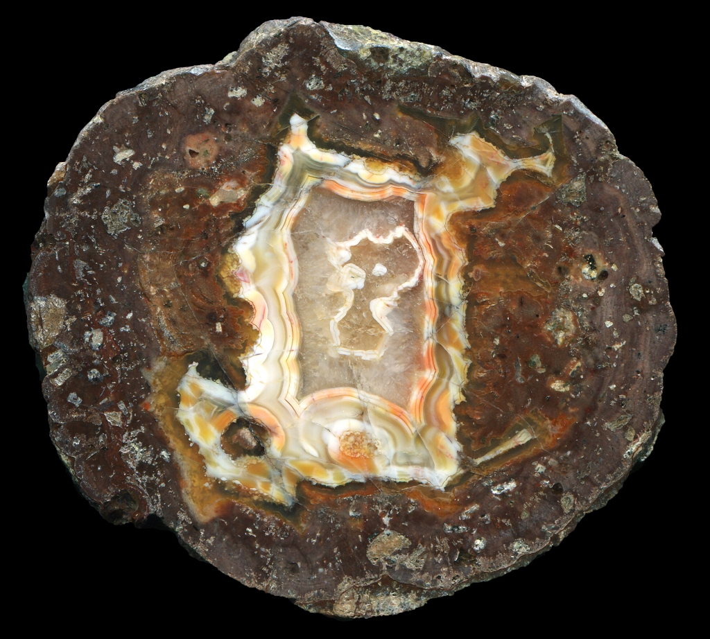 Köpfchen Thunderegg with Beautifully Warm Agate