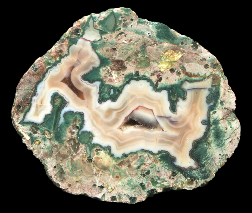 Small Thunderegg from the Rennsteig Path with a Beautiful Pale Agate Core