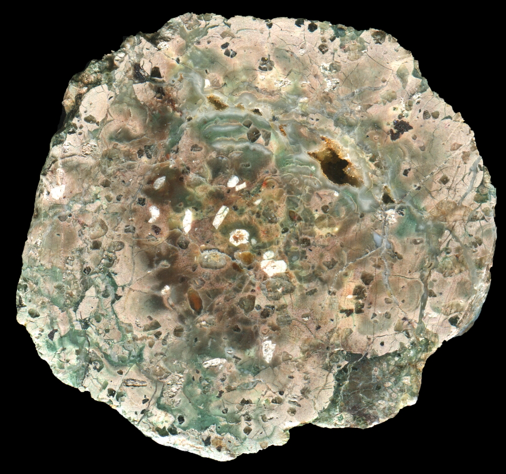 Rennsteig Path Thunderegg with Minimal Agate