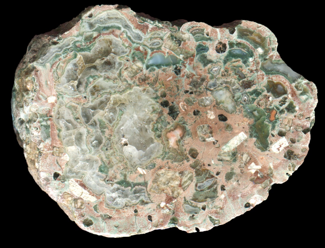 Rennsteig Path Thunderegg with Complex Crystal Core