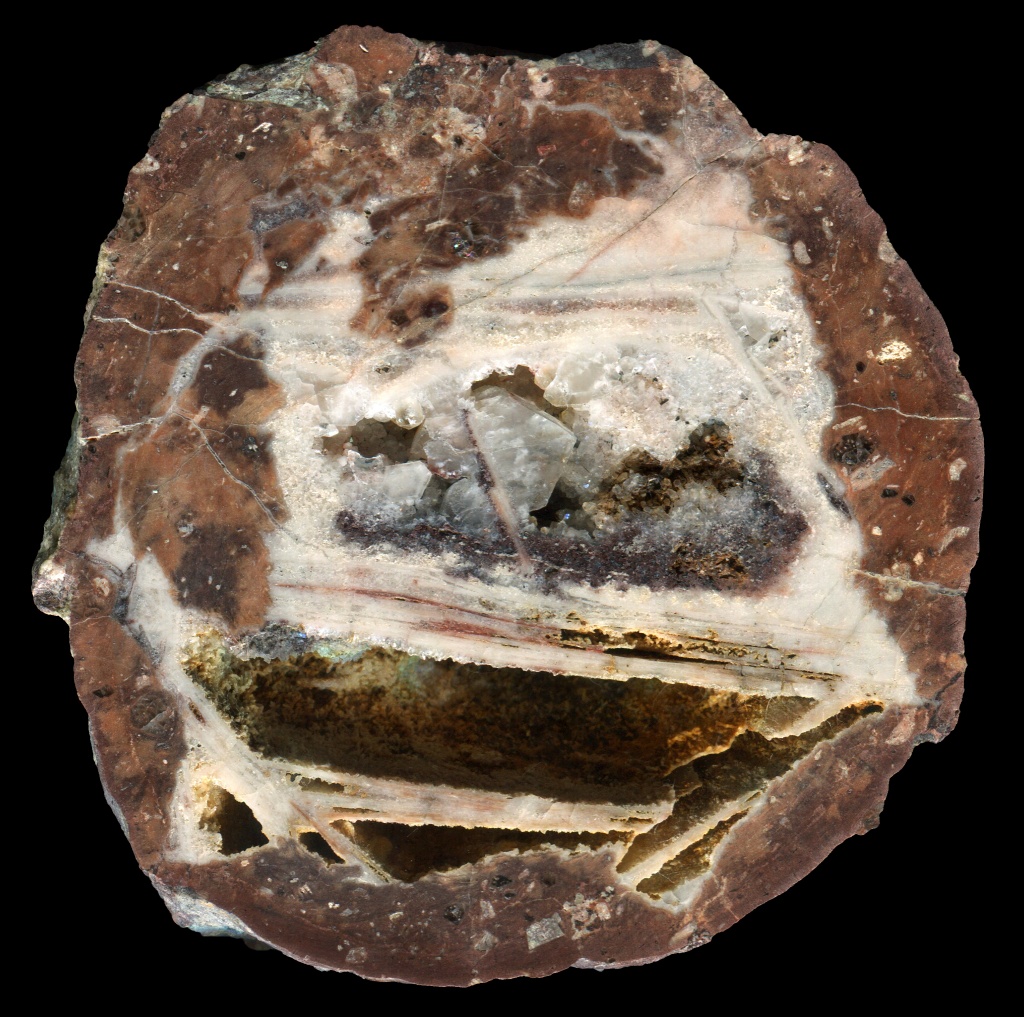 Schmalkalden Thunderegg with Decaying Quartz