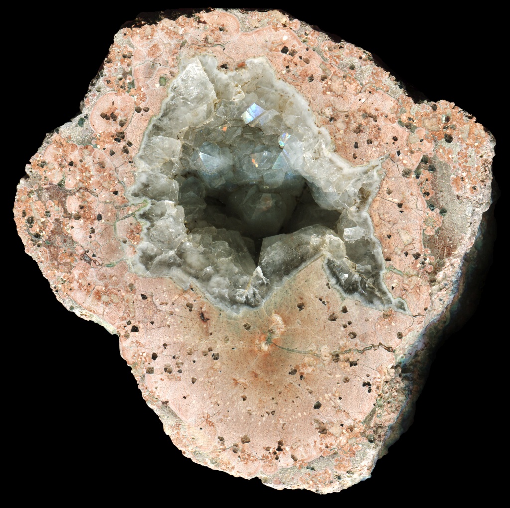 Wildcat Gorge Thunderegg with Quartz
