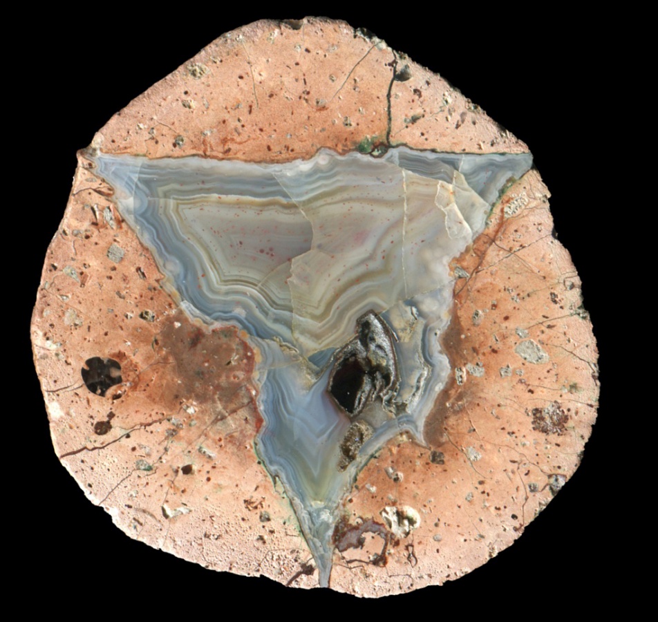 Sunja's Bank Thunderegg with a Neat Triangular Core