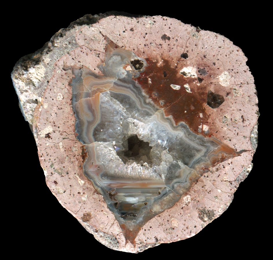 Sunja's Bank Thunderegg with a Small Area of Waterline Agate