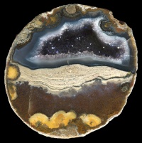 Brown Coconut Geode