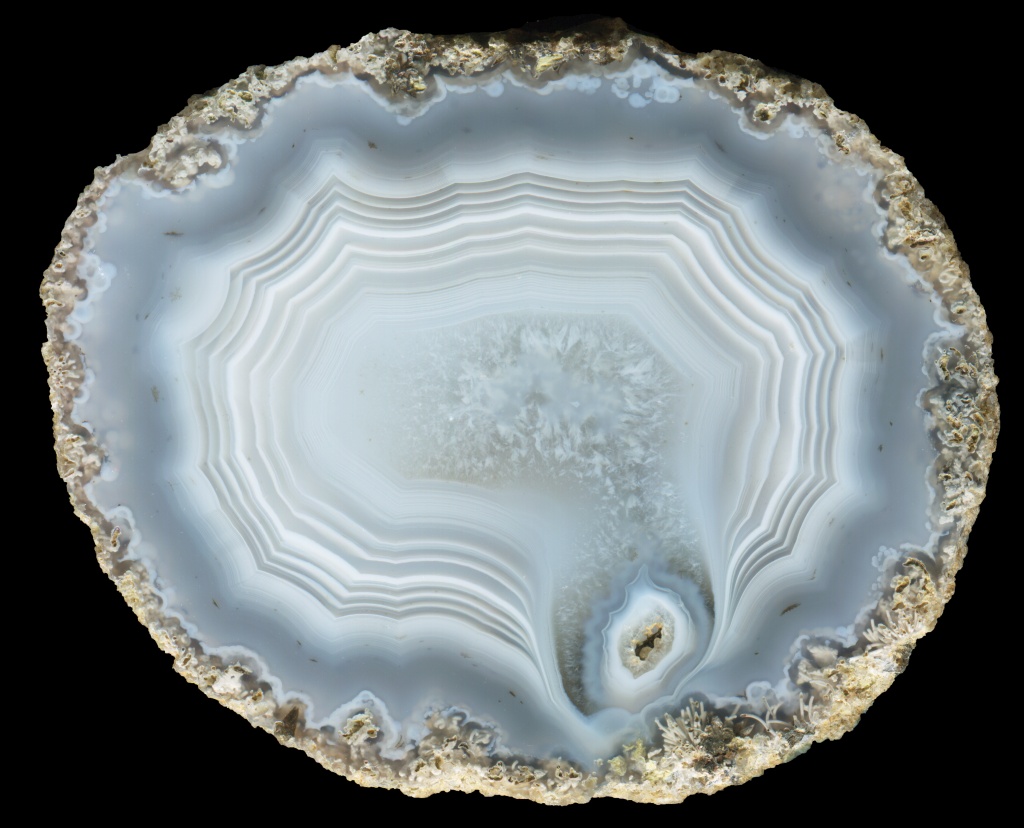 Beautiful White Medonas "Snowball" Agate