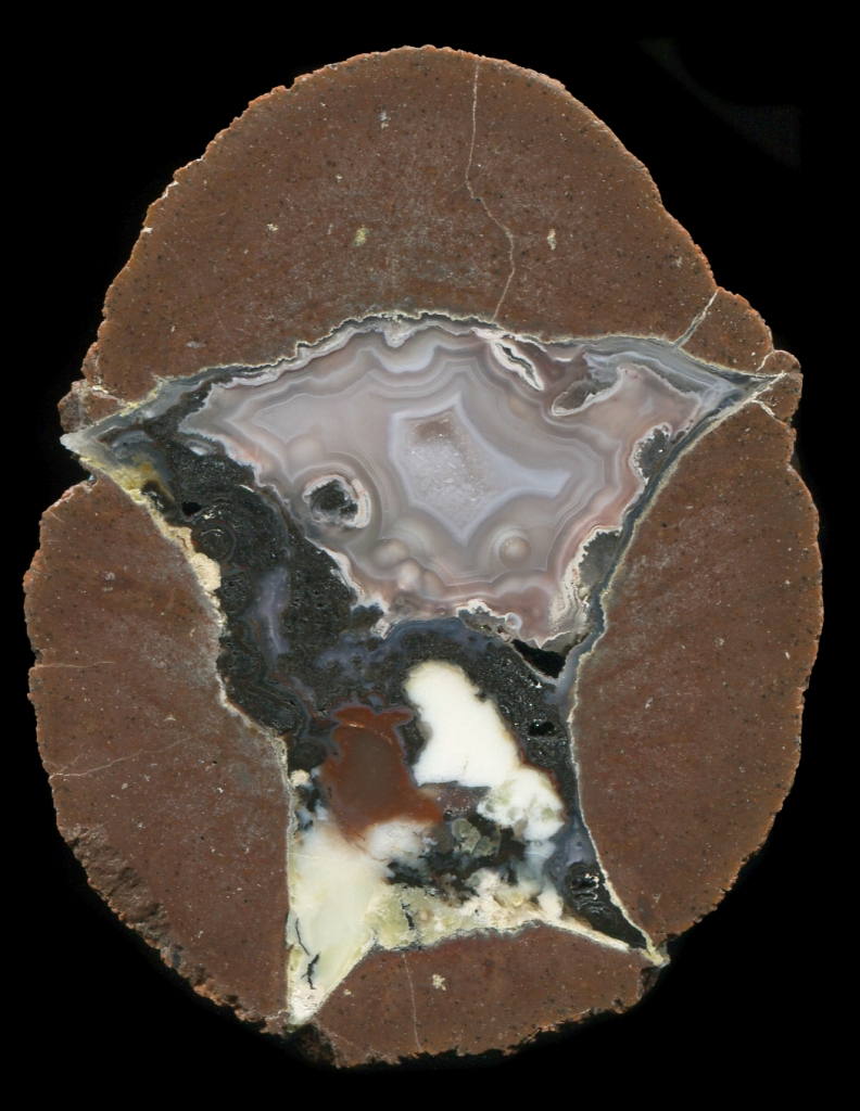 Amazing Coyamo Thunderegg with Pink Agate