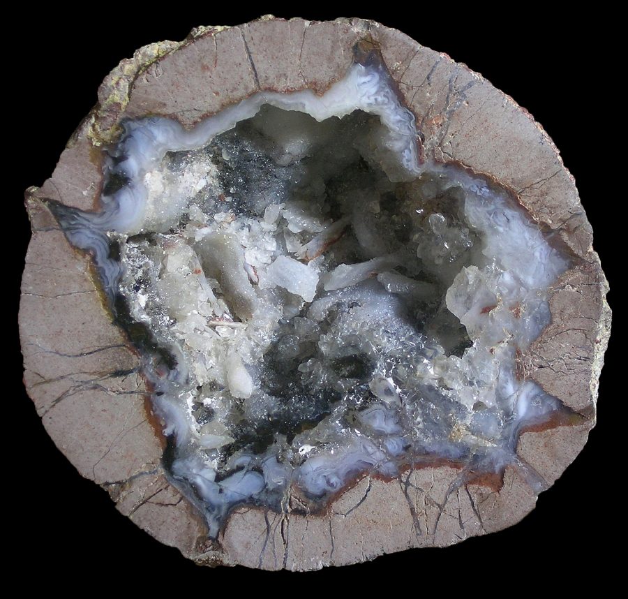 Extremely Bizarre Coyamo Thunderegg with Consolidated Debris 