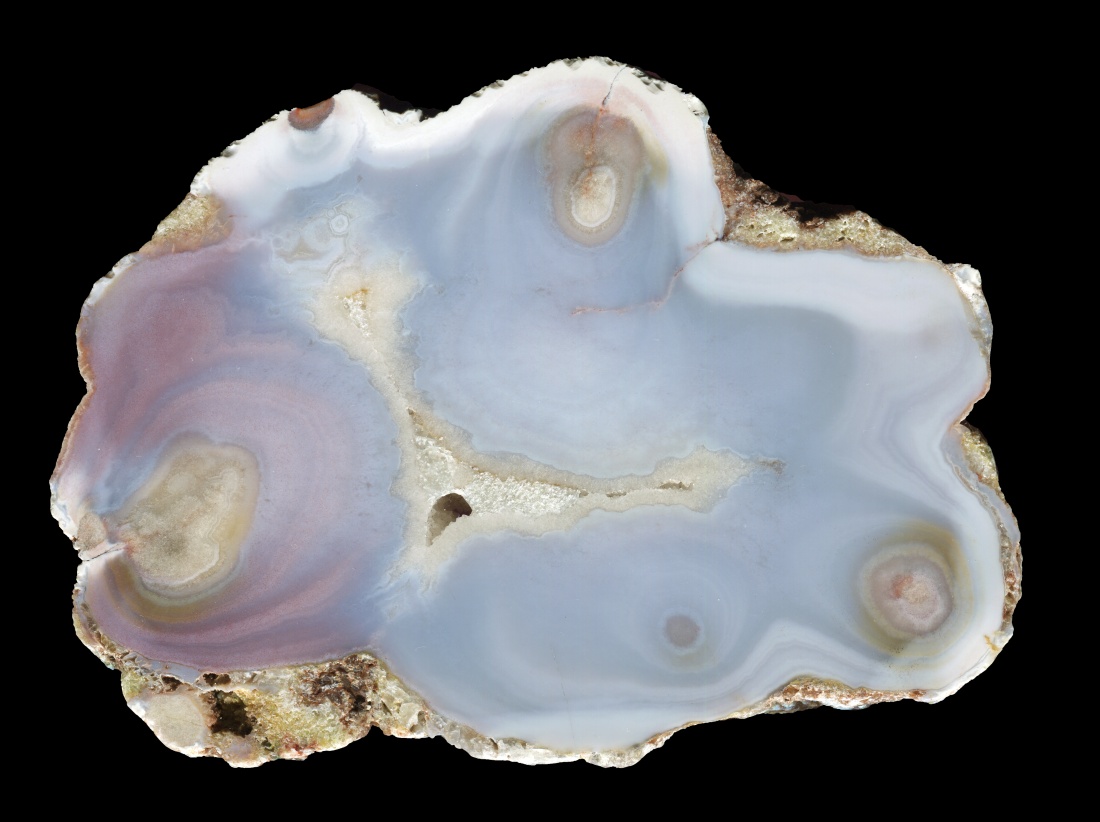 Rare Light Blue Dulcote Agate