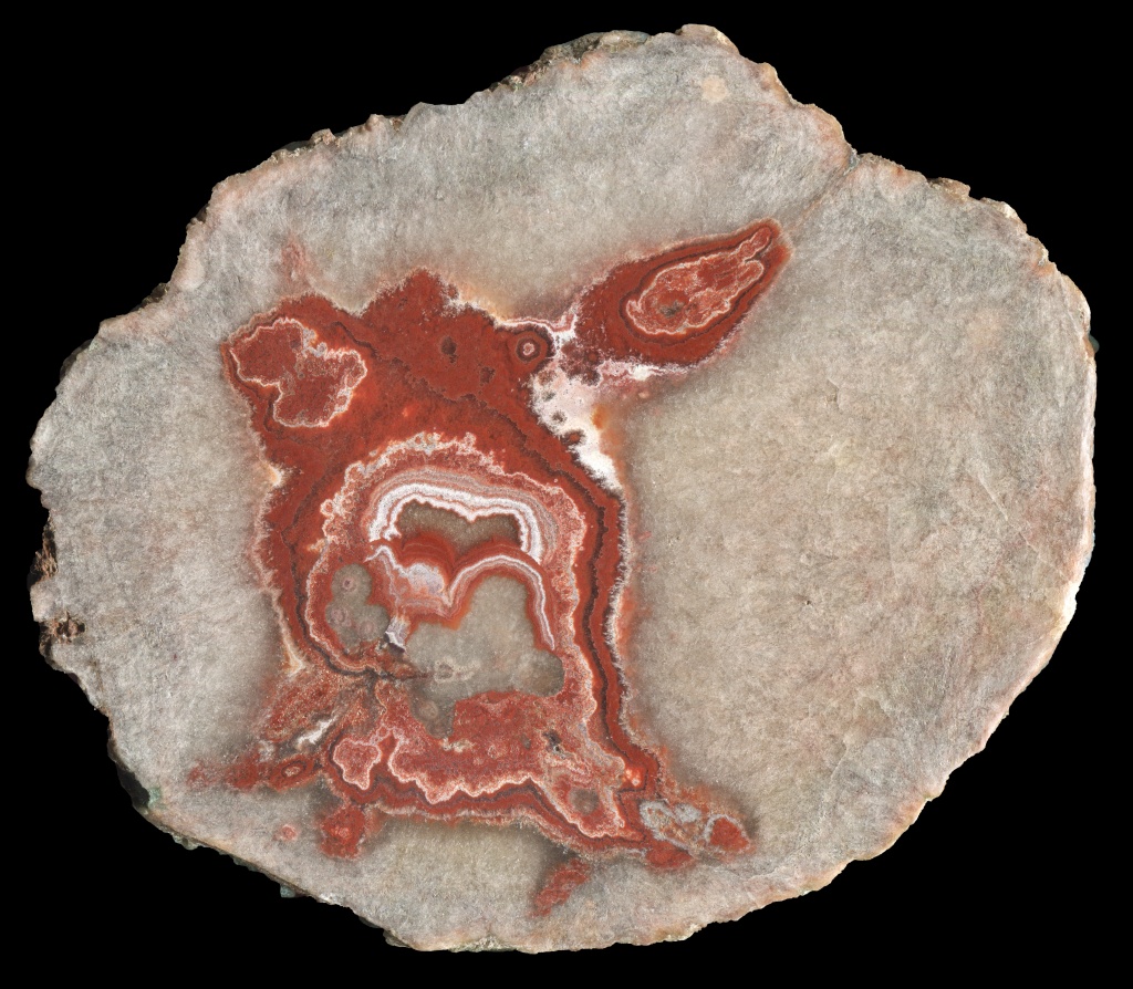 Large Dulcote Agate with Dense Red Core