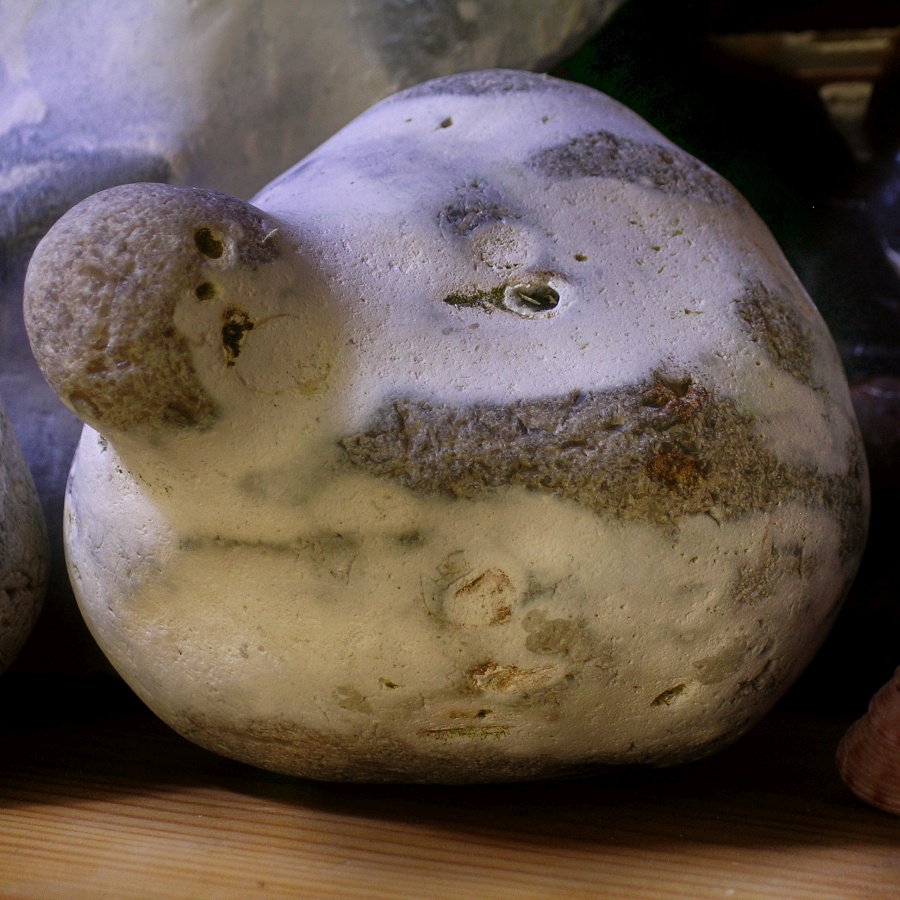 Troll Face Flint Pebble