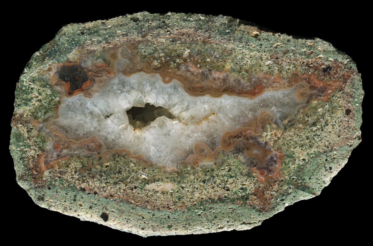 Gozdno Thunderegg with Greenish Matrix