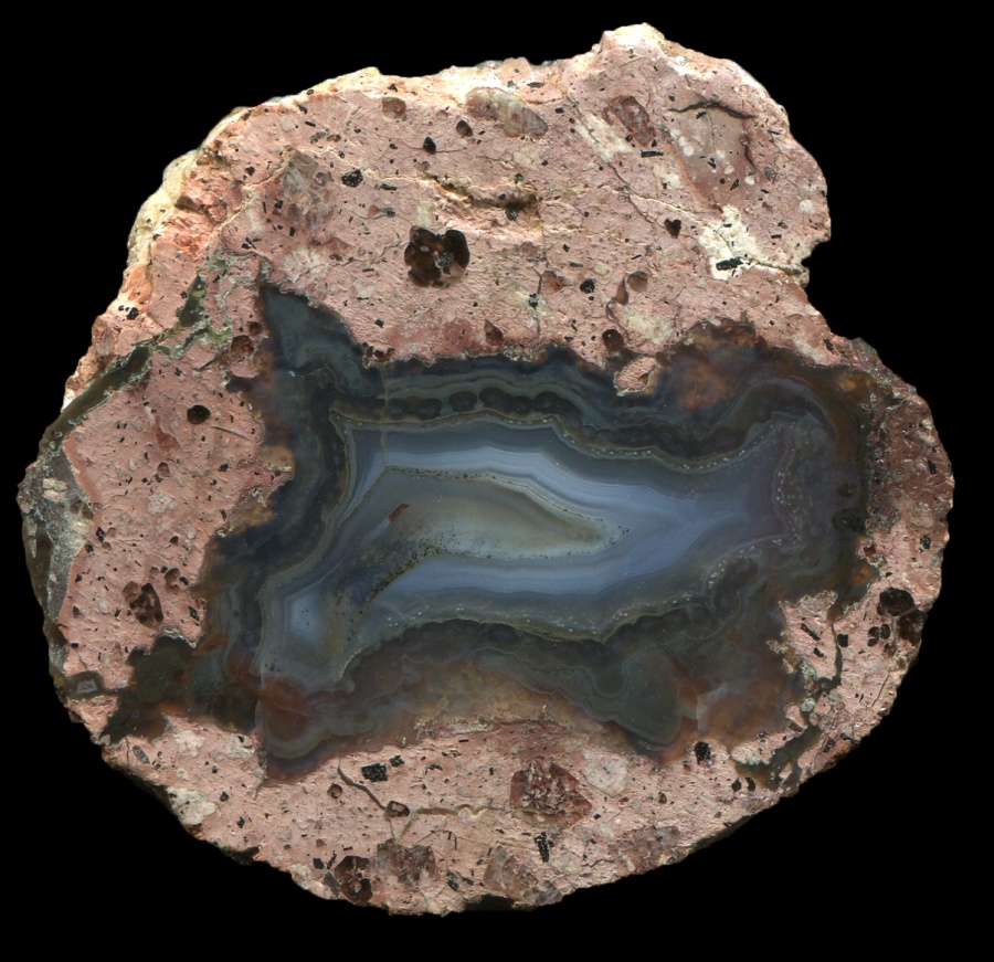 Small Sokolwiecz Thunderegg with Grey Agate