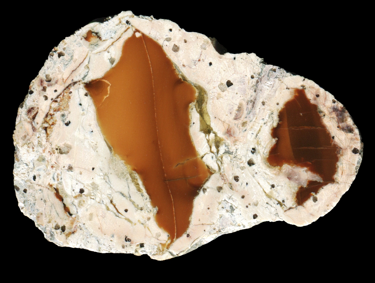 Kheta River Thunderegg with Brown Jasper