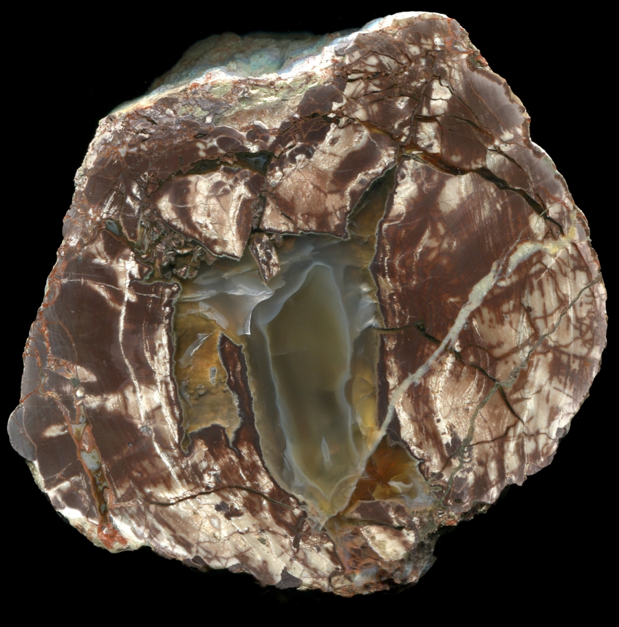 Priuralskoe Bed 2 Thunderegg with Mottled Matrix