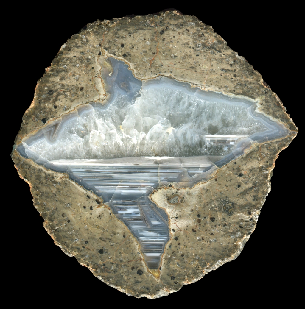 Riveem River Thunderegg with Waterlines