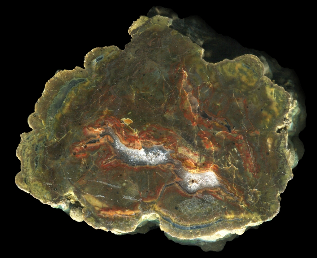 Tarbaljay Thunderegg with Quartz